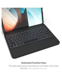 ZAGG Folio Keyboard – Backlit Tablet Keyboard and Case – Made for iPad Pro 11″” (2018) and iPad 10.9″” (2020)